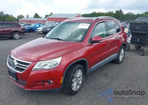 2009 Volkswagen Tiguan Se from USA, damaged, VIN WVGAV75N89W524358